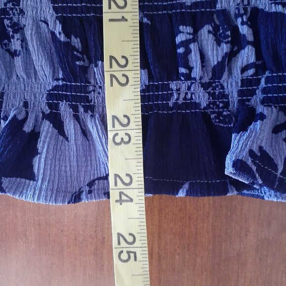 Anthropologie Maeve Smocked Blouse - Picture 11 of 11